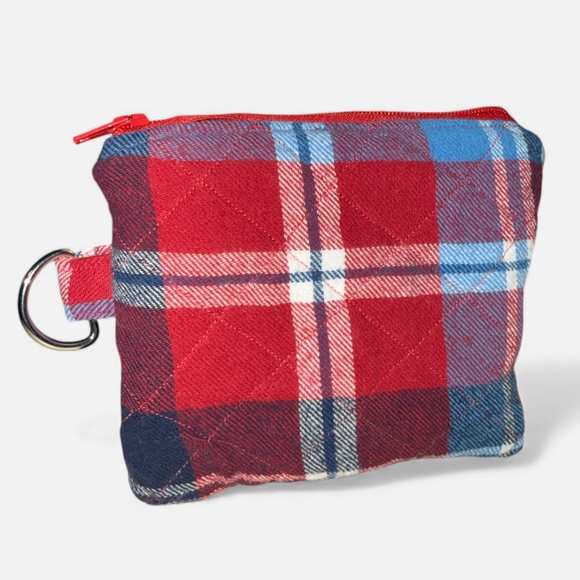 Handmade Flannel Wristlet - Picture 3 of 3